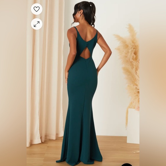 Lulus Green Dress - Picture 3 of 4